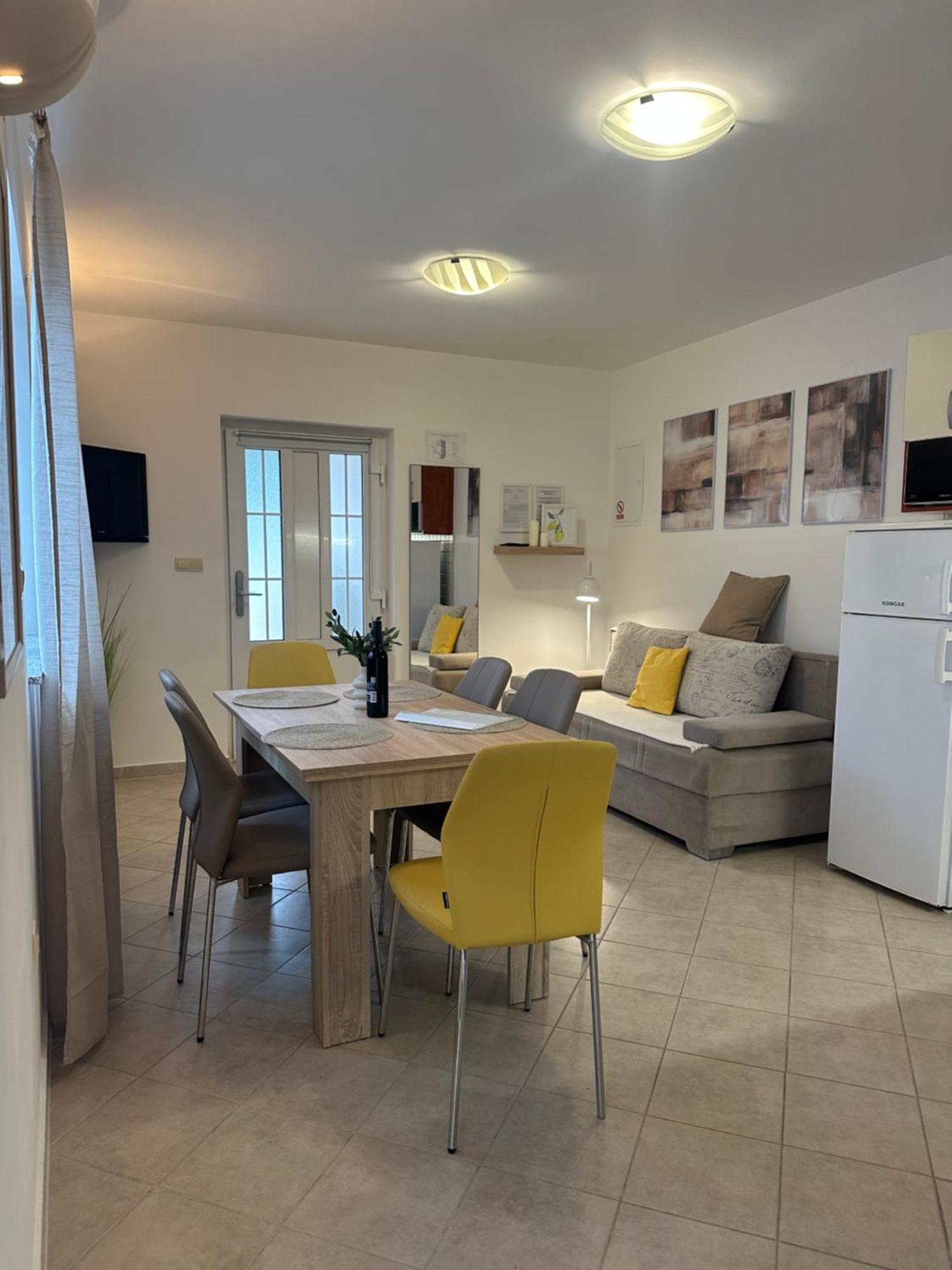 Apartmani Samec Novalja Kültér fotó