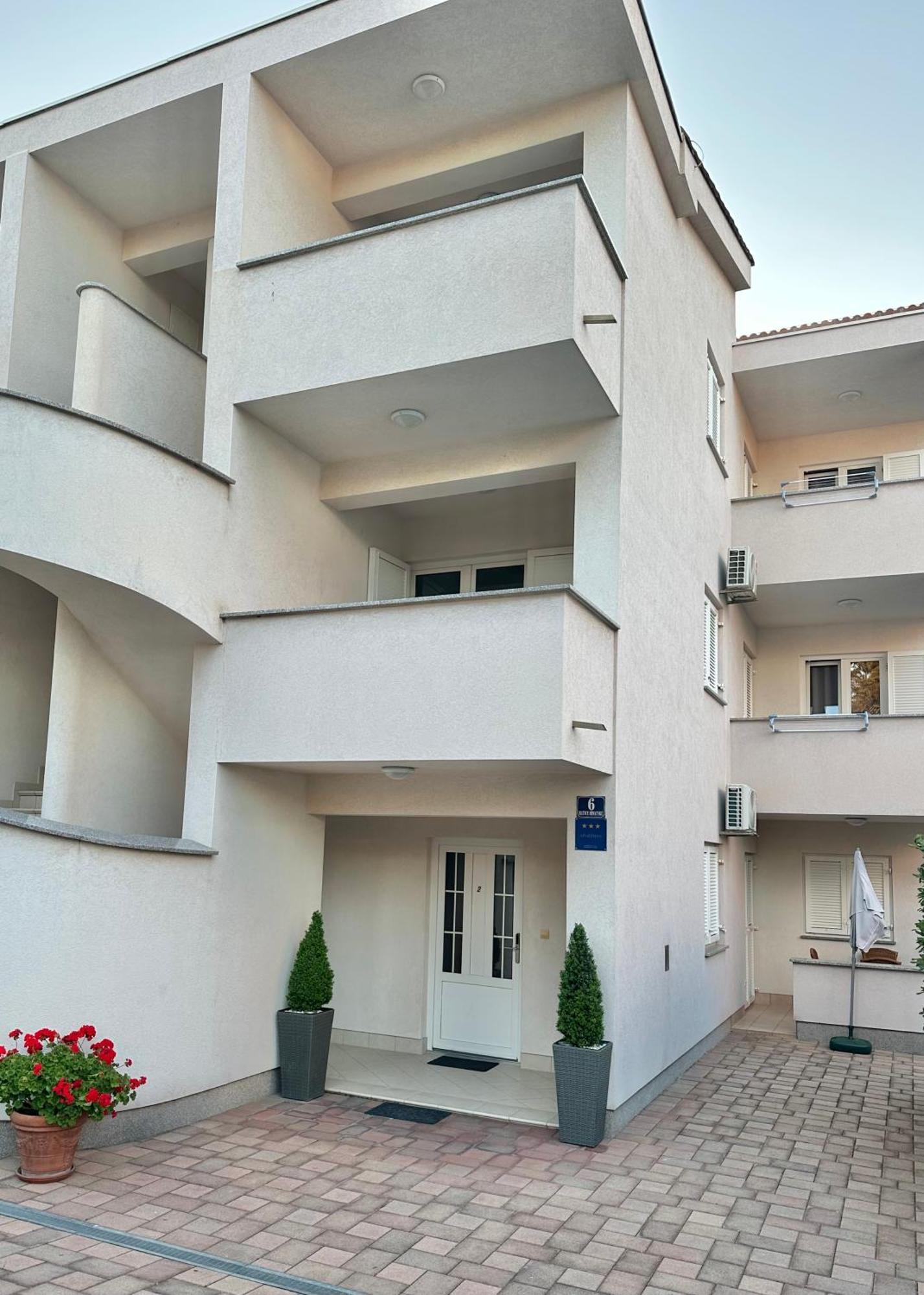 Apartmani Samec Novalja Kültér fotó